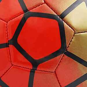 Nouveau ballon de football en PU à technologie hybride, cousu à la machine, design personnalisé, couleur et taille personnalisables, taille 5 - Product Image 5