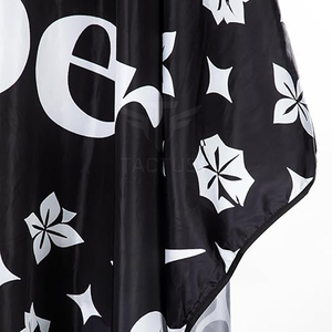 Capa de Peluquería de Lujo con Tela Suave, Capa de Barbero para una Experiencia Cómoda - Product Image 4