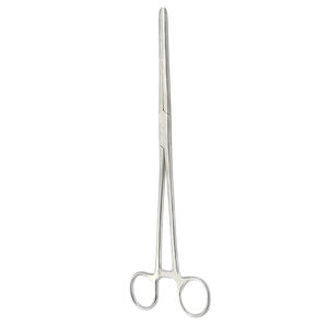 Pinzas Hemostáticas Rectas de Alta Calidad de 12 Pulgadas, Uso Quirúrgico Manual, Totalmente Dentadas, con Bloqueo, Acero Inoxidable, Certificación CE - Product Image 6