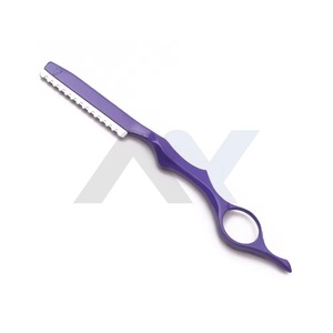 Professional Mens Face Hair <b>Thinning</b> Barber Razor Durable Zinc Alloy Body with High Quality Stainless Steel Replacement Blades - Product Image 2