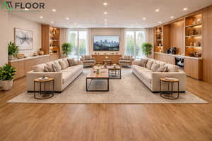 VietNam ATTFloor Eco Friendly SPC <b>Flooring</b> Low VOC Waterproof Vinyl Plank for Modern Interior - Product Image 4