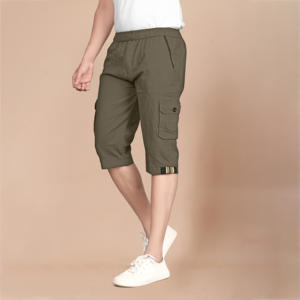 Pantalones Cortos Deportivos Casuales de Verano para Hombre, Cintura Elástica, Diseño Multibolsillos, Talla Personalizable OEM, Cómodos - Product Image 6