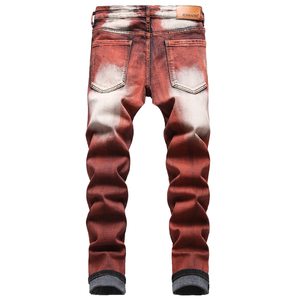 Proveedor Mayorista de Pantalones Vaqueros de Mezclilla para Hombre, Corte Ajustado, Elásticos y Desgastados - Product Image 2