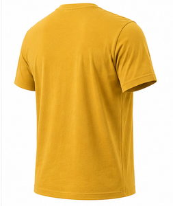 เสื้อยืดคอกลมผู้ชาย ระบายอากาศได้ดี แขนสั้น ผ้าฝ้าย ใส่สบายๆ ในฤดูร้อน รับสกรีนโลโก้ เสื้อคอกลมเปล่า ดีไซน์ใหม่ คุณภาพสูง - Product Image 3