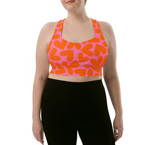 Sujetador deportivo personalizado al por mayor para mujer, de alta sujeción, con espalda en Y, cuello en U, transpirable, para fitness, running, yoga y entrenamiento. - Product Image 4