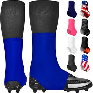 Calcetines de Fútbol Azul Marino con Parte Superior Negra, Absorbentes de Humedad, de Poliéster, Unisex para Adultos, para Todas las Temporadas, Color Sólido, Ropa Deportiva de Fútbol - Product Image 1