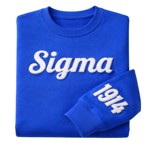 Felpa con Maniche in Ciniglia Phi Beta Sigma 1914 per Uomo, Tessuto Premium, Vestibilità Comoda, Abbigliamento Casual per Fraternità Greca - Product Image 6