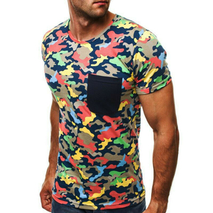 2026 Men's White T-Shirts Sublimation 100% Polyester Feeling Cotton Custom Logo Printing <b>Short</b> Sleeve Solid Neck Blank T-Shirts - Product Image 3