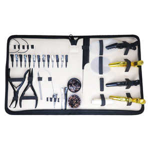 ชุดอุปกรณ์ต่อผมสแตนเลสพร้อมเข็มเกี่ยวผมแบบมืออาชีพ สำหรับขายส่ง พร้อมป้ายกำกับแบบกำหนดเอง - Product Image 5