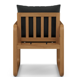 Hot Selling <b>Armchair</b> with Solid Teak Wood Frame and Thick Waterproof Cushion for Home Garden Furniture - Product Image 5