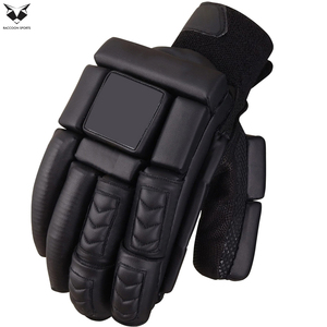 2026 New Design Raccoon Sports Cricket Batting Gloves Professional Air Flow Mesh Back Leather Palm High Protection Cricket - Product Image 4