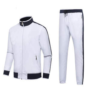 Durable Polyester Soccer Tracksuit Customizable Football Training Suit Quick Dry <b>Jacket</b> And Pants For Clubs - Product Image 2