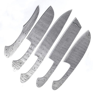 ชุดมีดเชฟทำมือแบบกำหนดเองของ Burraq พร้อมใบมีดเหล็กดามัสกัส (4-5.9 นิ้ว) และปลอกหนัง - ของขวัญสำหรับเชฟ - Product Image 4