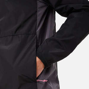 Ensemble coupe-vent imperméable noir pour homme, survêtement à capuche, coupe ajustée, vêtements de sport - Product Image 5