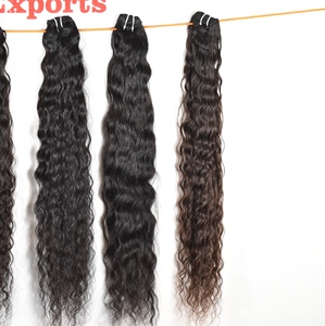 Cabello Natural Sin Procesar 100% Natural Virgen en Paquetes de 10-36 Pulgadas, Cabello Humano Rizado con Cutícula Alineada, Extensiones Remy - Product Image 3