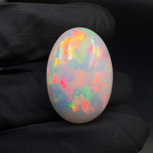 Ethiopian Natural <b>Opal</b> Oval shape Cabochon Cut Excellent Quality Multi Fire Best <b>pendant</b> Making Loosea - Product Image 6