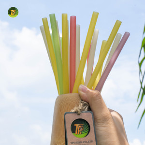 Pajitas de Arroz Vietnamitas Más Vendidas, Comestibles, Biodegradables, Productos Ecológicos para el Hogar Inteligente, Regalos de Navidad Ecológicos, Seguros para Niños - Product Image 3
