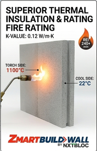 แผ่นผนัง AAC & ALC ทนทานต่อการแตกร้าวและไม่ต้องบำรุงรักษามาก โดย ZMART BUILD - Product Image 3