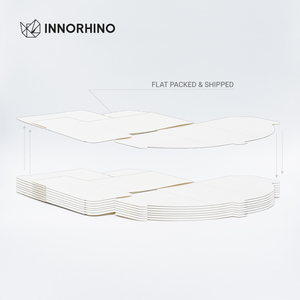 Custom Printed Folding Carton Gravity Feeder Display Box with Hollow <b>Window</b> Paper Sleeve for Supplement Sachets Packaging - Product Image 4