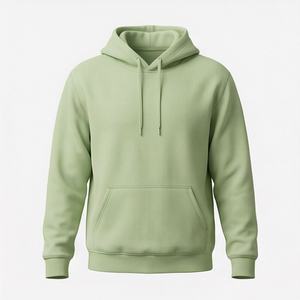 Sweat à capuche zippé intégral en molleton de coton épais et chaud pour homme, personnalisable, couleur personnalisée, effet 3D, coupe décontractée, grammage lourd - Product Image 1