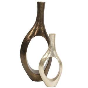 Modernos Floreros de Aluminio Hechos a Mano, Ecológicos y de Alta Calidad, con Forma de Botella, para Decoración de Mesa en Bodas y Hogar, Precio Razonable - Product Image 1