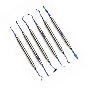 Instrumentos Dentales Restauradores de Doble Punta para Rellenos de Composite, Juego de 6 - Product Image 1