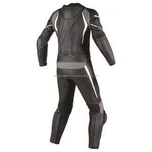 Combinaison de moto une pièce anti-chute en cuir respirant et résistante à l'usure pour hommes et femmes - Product Image 2