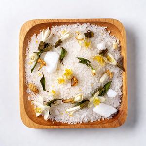 Sal de Baño Ecológica de Lavanda Natural del Himalaya con Aceite Aromático para Spa, Jardín, Relajación, Terapia y Cuidado de la Piel - Cristal Aromático - Product Image 6