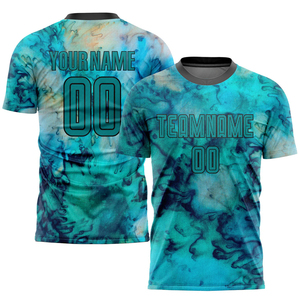 Camisetas de Fútbol con Diseño Sublimado Personalizado a Precio Económico, Uniformes de Fútbol Cortos de Alta Calidad al por Mayor, Transpirables - Product Image 5