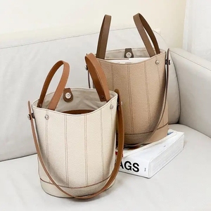 2026 Wholesale fashion summer shoulder <b>bag</b> custom logo woven <b>straw</b> <b>bag</b> women's handbag - Product Image 2