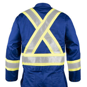 Uniforme de Trabajo de Seguridad Industrial de Alta Visibilidad BETTERGLOWAPPARELMFG Personalizado, Conjunto Unisex de Algodón Transpirable con Certificación CE - Product Image 5