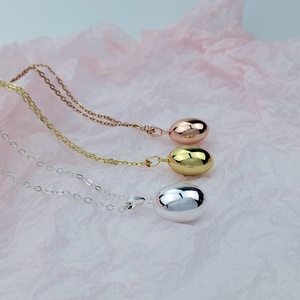 Creative Mamma Regalo Donna Gioielli Ciondolo Ovale Bola de Grossesse Argent Bola <span class=keywords><strong>Collana</strong></span> <span class=keywords><strong>Gravidanza</strong></span> - Product Image 3