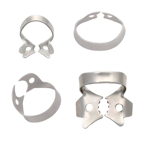 Professional Stainless Steel Dental Rubber Dam Instrument Kit with Rubber Dam <b>Frame</b> Punch <b>Clamp</b> Forceps Assorted <b>Clamps</b> - Product Image 3