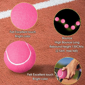 Pelota de Tenis de Goma Personalizable de Primera Calidad a Precio Económico, Promocional, Portátil para Prácticas Deportivas y Uso con Mascotas - Product Image 2