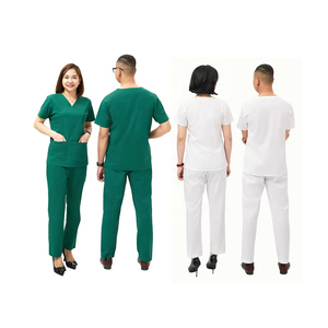 Women & Men Nurse Uniform Medical <b>Scrubs</b> Sets Good Anti-dust, Absorb Sweat Manufacturer <b>Clothes</b> Free Sample - Product Image 5
