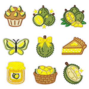 Vente en gros directe usine : Patchs brodés personnalisés thermocollants Soleil Lune Étoile, Badge en tissu brodé 3D pour chapeaux, sacs, vestes - Product Image 1
