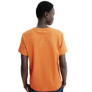 T-shirt en coton de qualité supérieure, lourd et luxueux, uni, personnalisé avec impression sérigraphique, coupe oversize, couleur unie, prix de gros - Product Image 2