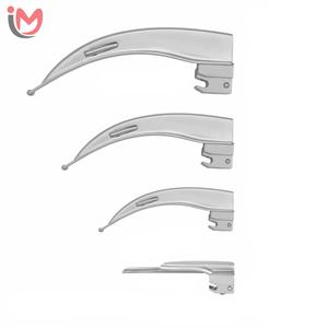 Laryngoscope manuel à fibres optiques Macintosh à prix raisonnable pour la vente en gros avec 4 lames, kit de diagnostic, services OEM - Product Image 6