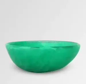 Wholesale Resin Creative Luxury Eco-Friendly Polished High Standard Quality Customized Color Serving Bowl for Salad Pasta <b>Cereal</b> - Product Image 1