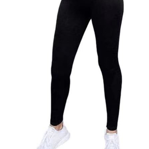 Combinaison noire à col roulé pour femme, longueur intégrale, avec imprimé 8-24, vêtement décontracté, en spandex et polyester, tricotée, ensemble une pièce - Product Image 6