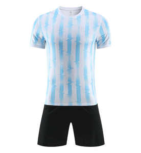 Uniformes de Fútbol Unisex de Secado Rápido, 100% Poliéster, Transpirables, Absorbentes de Sudor, con Nombre de Equipo Personalizado - Product Image 1