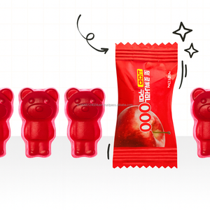 Bonbons gélifiés au vinaigre de cidre de pomme, bouchées de gelée de fruits, collation saine pour la perte de poids, détox naturelle, améliore l'immunité, pour adultes, 60 unités - Product Image 6