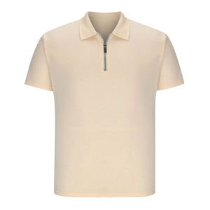 เสื้อยืดผู้ชายไซส์ใหญ่ ผ้าโพลีเอสเตอร์ถัก แห้งเร็ว แขนสั้น ติดกระดุม สไตล์ลำลอง ธุรกิจ สีพื้นเรียบ - Product Image 4