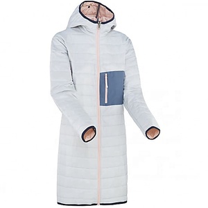 Veste d'hiver à capuche pour homme, coupe longue et régulière, en duvet de canard blanc, imperméable et respirante, idéale pour la randonnée et les activités de plein air - Product Image 1