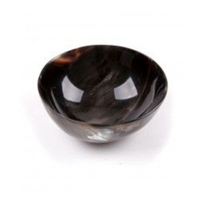 Bol en corne de buffle véritable, élégant bol de service décoratif, vaisselle en corne de buffle pour table à manger, vente en gros de plats en corne de buffle - Product Image 2