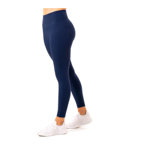 Nouveau style populaire : Leggings de sport taille haute personnalisés, respirants, non tissés, avec poches, très élastiques et agréable au toucher pour femmes - Product Image 2