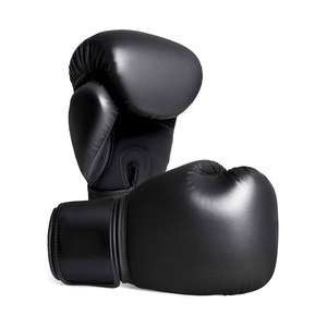 Guantes de Boxeo de Cuero con Cierre de Cordones para Entrenamiento y Competición de Adultos, Unisex - Product Image 1