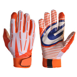 American Football Gloves Professional Sports Equipment Designed for Competitive Football Training and <b>Game</b> Play - Product Image 5
