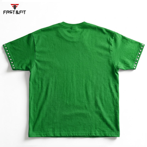 Camisetas de Hombre al por Mayor, Diseño Nuevo de Alanes, Estilo Urbano, Manga Corta, Ecológicas, Holgadas, Transpirables, de Alta Calidad - Product Image 2