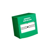 Point de rappel manuel à double pôle (DPDT) réinitialisable à briser la vitre pour déverrouillage d'urgence de porte, DC 12V/24V 3A/36V, en plastique ABS, pour usage intérieur